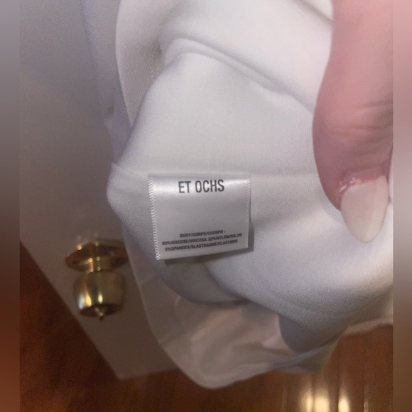 New! Et Ochs Chloe Waist Cut Out Dress 🤍 sz 12 NWT! - Picture 14 of 15